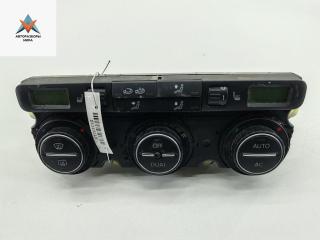 блок управления печки / климат-контроля Volkswagen Passat B6 2007, 2.0 л., дизель, МКПП, чёрный, универсал, 1K0907044DA