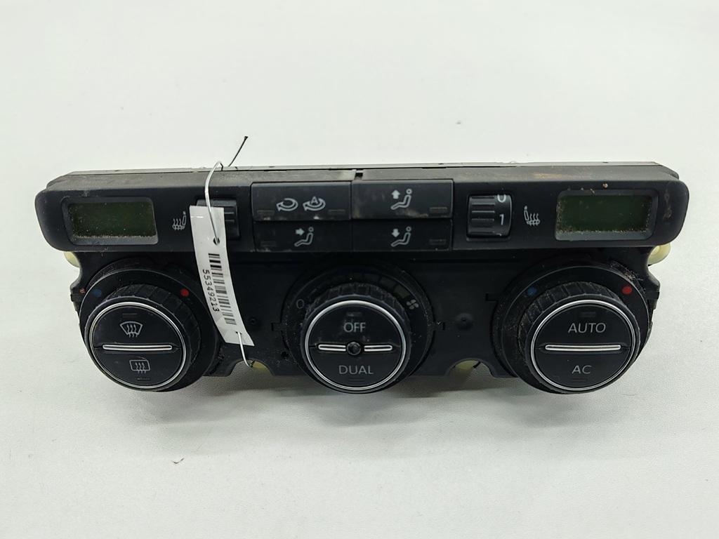 блок управления печки / климат-контроля Volkswagen Passat B6 2007, 2.0 л., дизель, МКПП, чёрный, универсал, 1K0907044DA