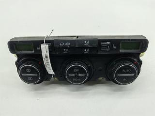 блок управления печки / климат-контроля Volkswagen Passat B6 2007, 2.0 л., дизель, МКПП, чёрный, универсал, 1K0907044DA