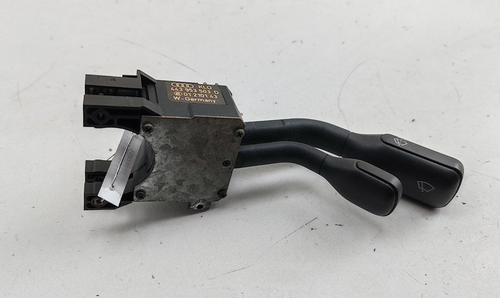 переключатель дворников Audi 80 8A/B3 1989, 1.8 л., бензин, МКПП, серый, седан, 443953503D - фото №1
