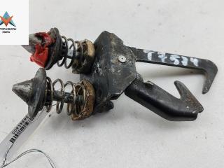 замок капота Audi 80 8A/B3 1989, 1.8 л., бензин, МКПП, серый, седан