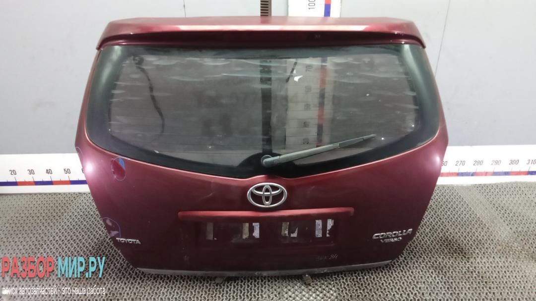 крышка багажника Toyota COROLLA VERSO 2005, 1.6 л., бензин, МКПП, минивэн - фото №1