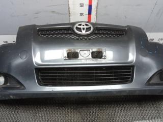 бампер передний Toyota Auris 1 поколение 2007, 1.6 л., бензин, МКПП, хетчбэк 5 дв.