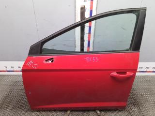 дверь передняя левая SEAT Leon 3 поколение 2013, 1.8 л., бензин, МКПП, хетчбэк 5 дв.