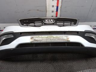 бампер передний Kia Sportage 3 поколение [рестайлинг] 2014, 1.7 л., дизель, МКПП, внедорожник 5 дв.