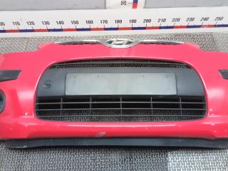 бампер передний Hyundai i10 1 поколение [рестайлинг] 2010, 1.2 л., бензин, МКПП, хетчбэк 5 дв.