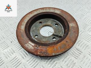 диск тормозной задний Ford Focus 1 поколение [рестайлинг] 2003, 1.8 л., бензин, МКПП, чёрный, хетчбэк 5 дв.