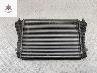 радиатор интеркулера Volkswagen Touran 1 поколение 2004, 2.0 л., дизель, МКПП, серый, минивэн