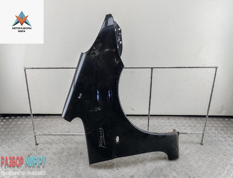 крыло переднее правое Citroen Xsara Picasso 1 поколение 2003, 1.8 л., бензин, МКПП, чёрный, минивэн - фото №1