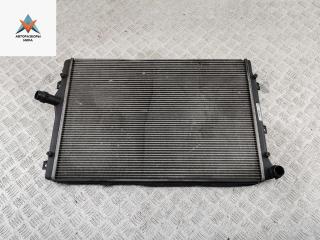 радиатор охлаждения Volkswagen Touran 1 поколение 2004, 2.0 л., дизель, МКПП, серый, минивэн, 1K0121251N