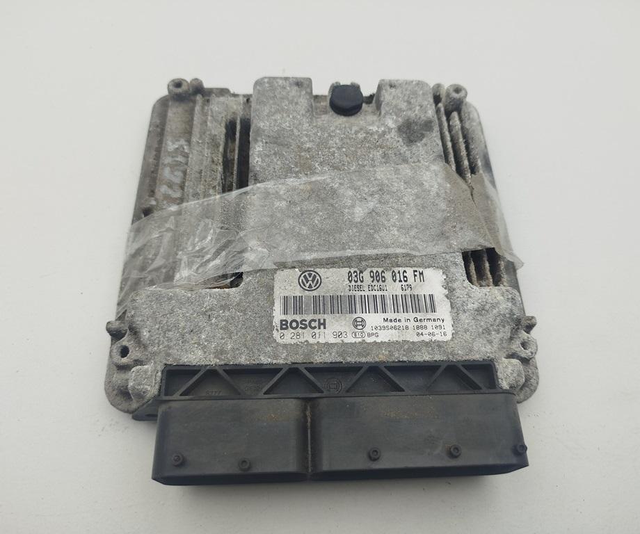 ЭБУ Volkswagen Golf-5 2004, 2.0 л., дизель, МКПП, чёрный, хетчбэк 5 дв., 03G906016FM