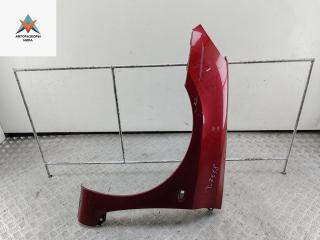 крыло переднее левое Peugeot 307 1 поколение 2003, 1.6 л., бензин, МКПП, красный, универсал