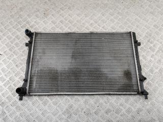 радиатор охлаждения Volkswagen Passat B6 2005, 2.0 л., бензин, МКПП, серый, универсал, NISSENS