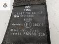 ремень безопасности Volkswagen Golf 4 поколение 2004, 1.9 л., дизель, МКПП, серый, универсал, 1J4857706AA - фото №2