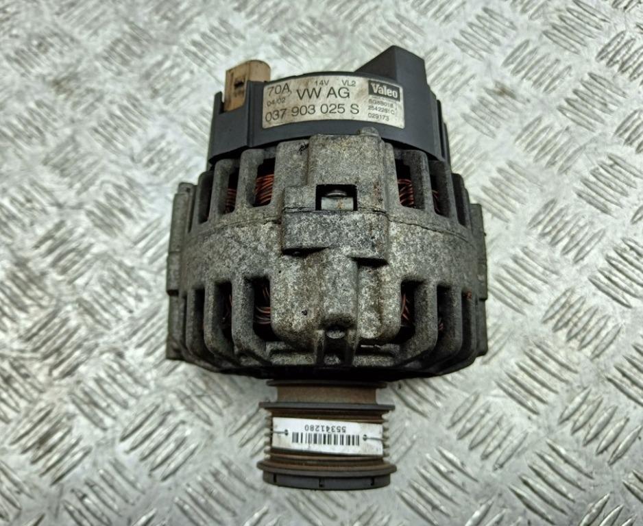 генератор Skoda Octavia mk1 (A4 1U) 2001, 1.9 л., дизель, МКПП, синий, универсал, 037903025S