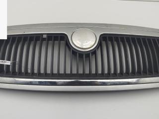 решетка радиатора Skoda Fabia 1 поколение (6Y) 2000, серый, хетчбэк 5 дв., 6Y0853668