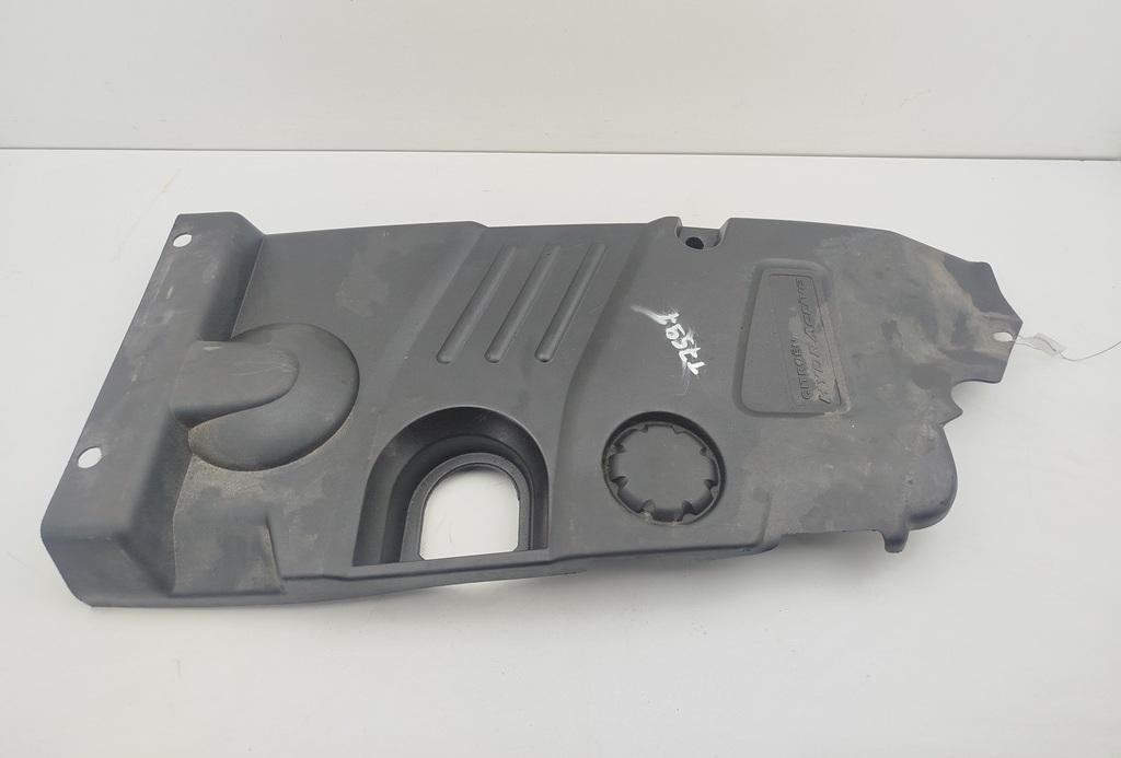пластик моторного отсека Citroen C5 1 поколение 2001, 2.2 л., дизель, МКПП, синий, хетчбэк 5 дв., 9644376380 - фото №1