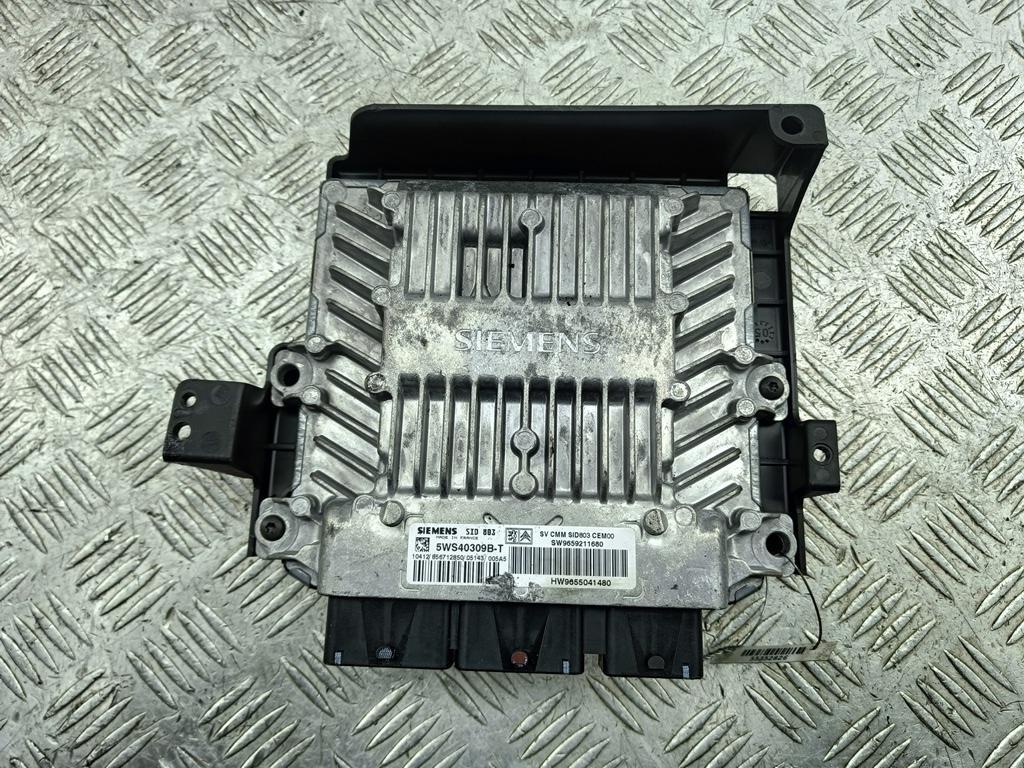 ЭБУ Citroen C5 2005, 2.0 л., дизель, МКПП, серый, универсал, 5WS40309, 9659211680
