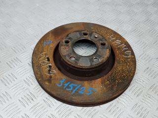 диск тормозной передний Audi A6 4F/C6 2005, 2.4 л., бензин, МКПП, седан