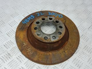 диск тормозной задний Audi A6 4F/C6 2005, 2.4 л., бензин, МКПП, седан
