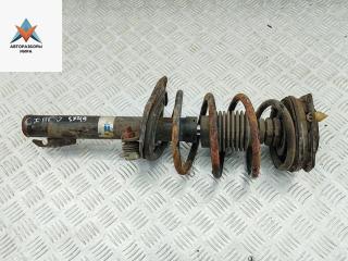 стойка передняя Renault Megane 2 поколение 2003, 1.5 л., дизель, МКПП, серый, хетчбэк 5 дв.