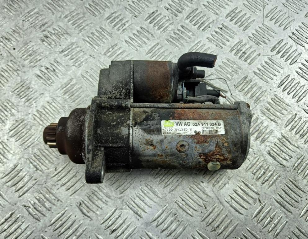 стартер Skoda Fabia mk1 (6Y) 2000, 1.9 л., дизель, МКПП, серый, хетчбэк 5 дв., 02A911024B