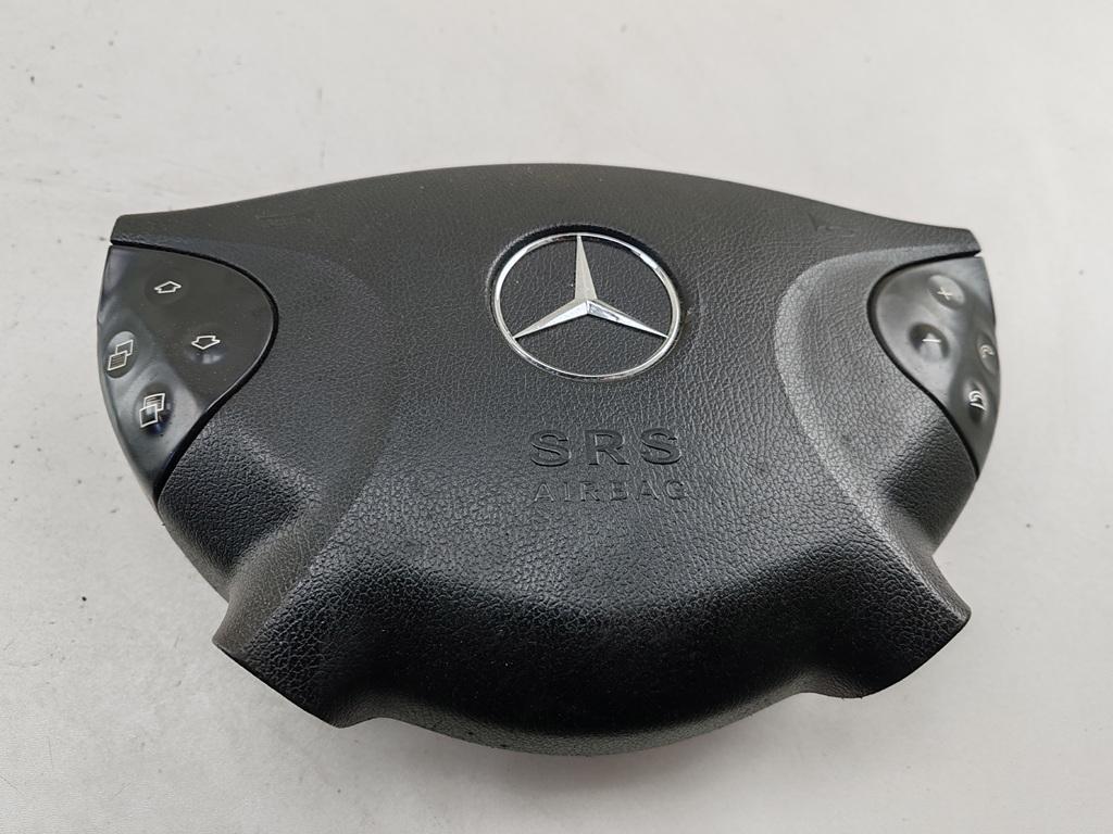 подушка безопасности водителя Mercedes-Benz E W211 2005, 2.2 л., дизель, МКПП, серый, универсал, 61860323C