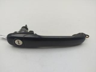 ручка наружная передняя левая Volkswagen Sharan 1 поколение [2-й рестайлинг] 2007, 1.9 л., дизель, МКПП, чёрный, минивэн