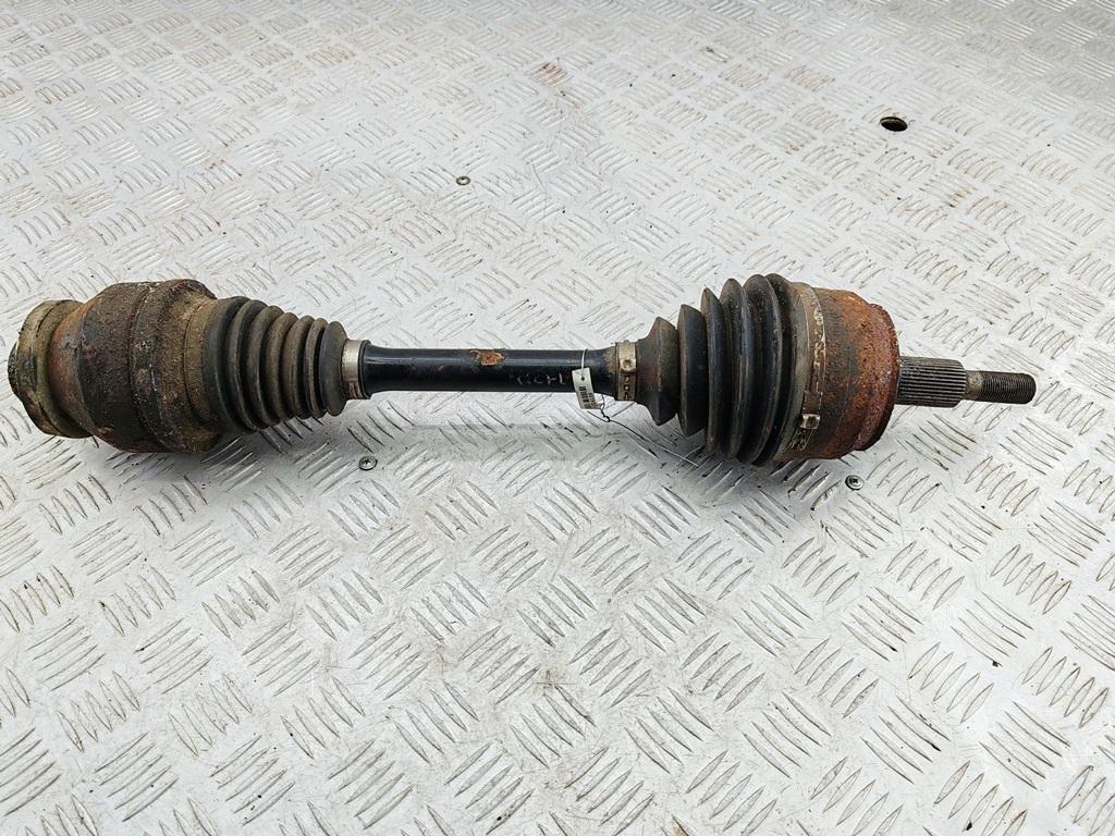 полуось передняя левая (приводной вал, ШРУС) Volkswagen Transporter T5 2007, 2.5 л., дизель, МКПП, серый, микроавтобус