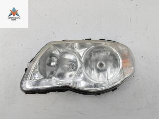 фара левая Chrysler Voyager 5 поколение 2007, 2.4 л., бензин, МКПП, чёрный, минивэн, 04857831AC