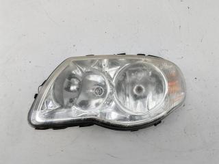 фара левая Chrysler Voyager 5 поколение 2007, 2.4 л., бензин, МКПП, чёрный, минивэн, 04857831AC