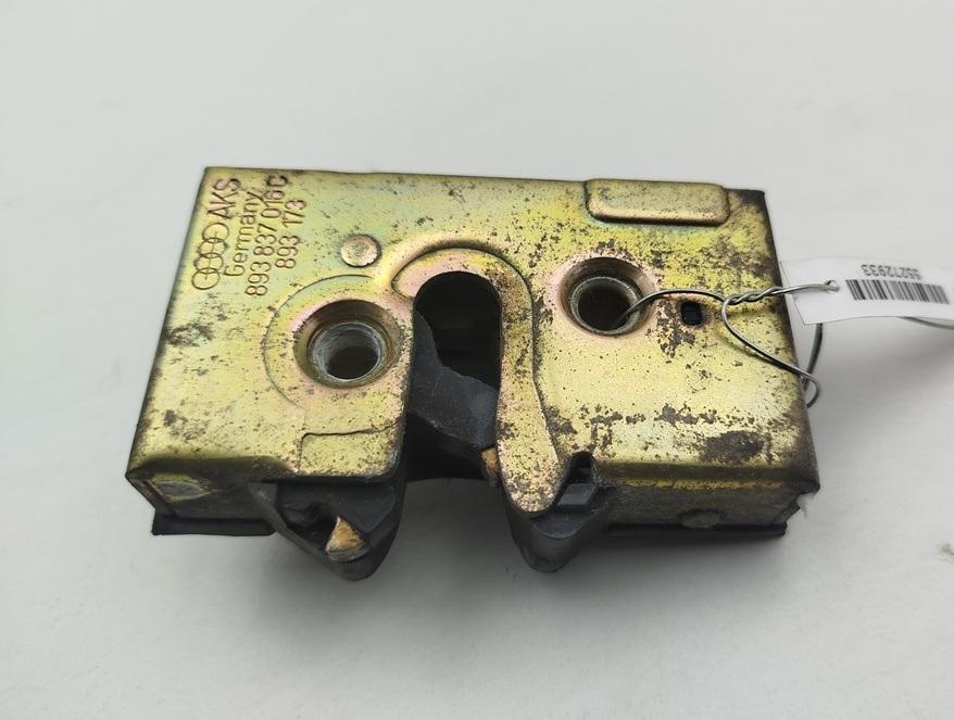 замок двери передней правой Audi 80 8A/B3 1989, 1.8 л., бензин, МКПП, серый, седан, 893837016 - фото №1