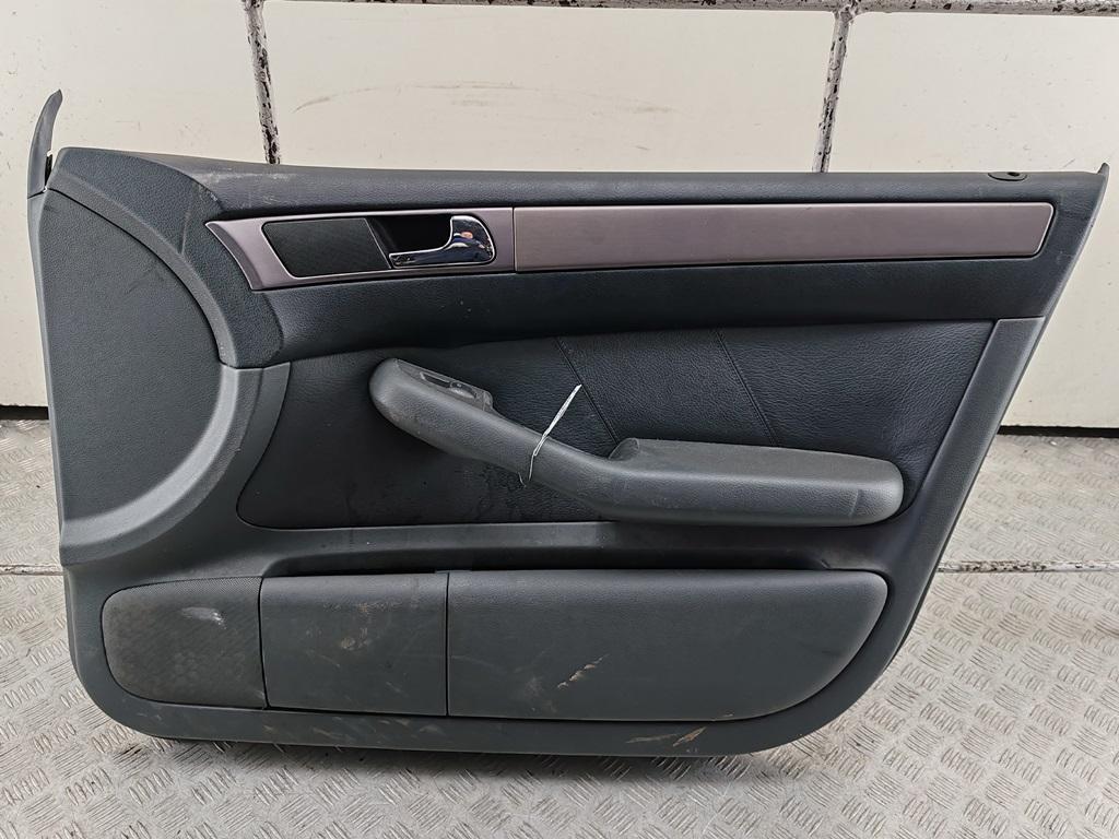 обшивка двери передняя правая Audi A6 C5 2000, 2.5 л., дизель, МКПП, серый, универсал, 4B0863980