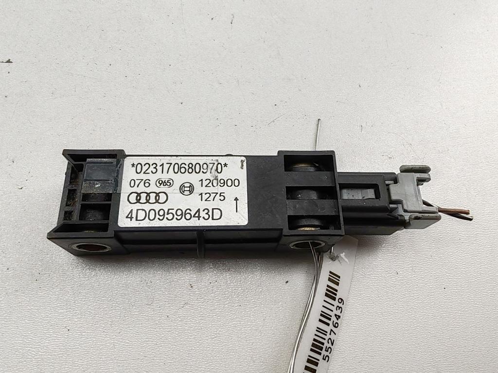датчик AirBag Audi A8 D2 2000, 3.7 л., бензин, АКПП, серый, седан, 4D0959643D