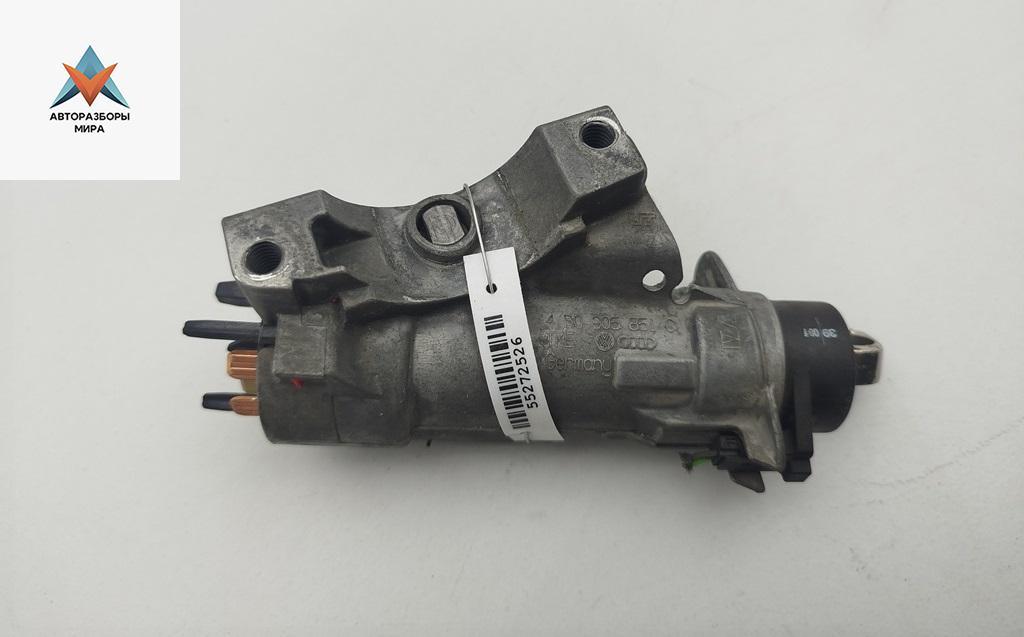 замок зажигания Audi A6 4B/C5 2000, 2.4 л., бензин, МКПП, серый, универсал, 4B0905851C - фото №1