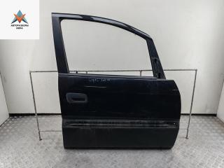 дверь сдвижная Opel Zafira 1 поколение (A) 2002, чёрный, минивэн