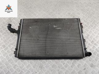радиатор охлаждения Volkswagen Golf 5 поколение 2004, 2.0 л., дизель, МКПП, чёрный, хетчбэк 5 дв., 1K0121251N