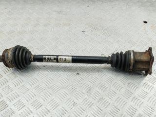 полуось передняя левая (приводной вал, ШРУС) Audi A4 B6 2004, 2.0 л., бензин, МКПП, чёрный, универсал, 8E0407271AR