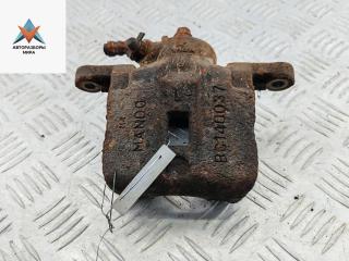 суппорт задний левый Hyundai Terracan 1 поколение 2001, 2.9 л., дизель, МКПП, серый, внедорожник 5 дв.