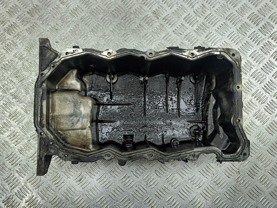 масляный поддон Hyundai Santa Fe 2 поколение (CM) 2006, 2.2 л., дизель, МКПП, серый, внедорожник 5 дв. - фото №1