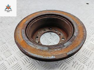 диск тормозной задний Hyundai Terracan 1 поколение 2001, 2.9 л., дизель, МКПП, серый, внедорожник 5 дв.