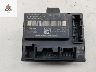 модуль управления двери Audi A6 4F/C6 2006, 2.7 л., дизель, МКПП, чёрный, универсал, 4F0959792E