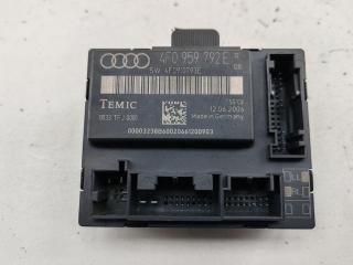 модуль управления двери Audi A6 C6 2006, 2.7 л., дизель, МКПП, чёрный, универсал, 4F0959792E