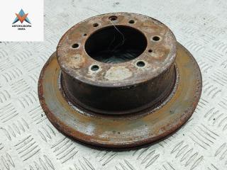 диск тормозной задний Hyundai Terracan 1 поколение 2001, 2.9 л., дизель, МКПП, серый, внедорожник 5 дв.