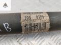 Кардан Mercedes-Benz C-Класс W203/S203/CL203 2003, 2.2 л., дизель, АКПП, серый, седан, 2034108106 - фото №3