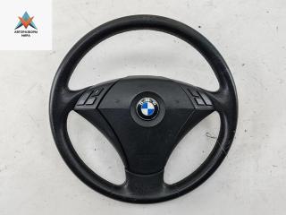 руль BMW 5 серия E60/E61 2005, 2.5 л., бензин, АКПП, чёрный, седан, 11008818