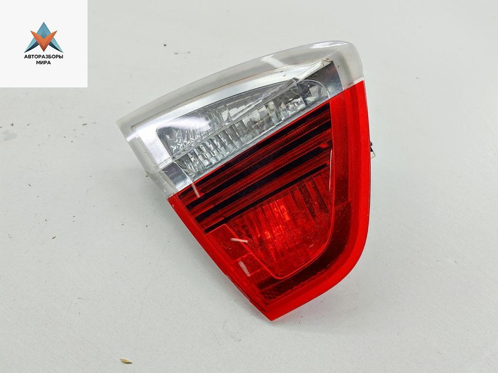 фонарь крышки багажника левый BMW 3 серия E90/E91/E92/E93 2006, 3.0 л., дизель, АКПП, чёрный, седан, 6937459 - фото №1