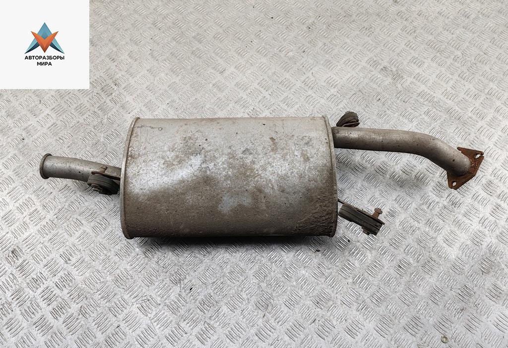 глушитель Mitsubishi Carisma 1 поколение 1998, 1.8 л., бензин, АКПП, зелёный, седан, 177-743 - фото №1