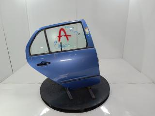 дверь задняя левая Skoda Fabia 2 поколение (5J) [рестайлинг] 2011, цвет, хетчбэк 5 дв.