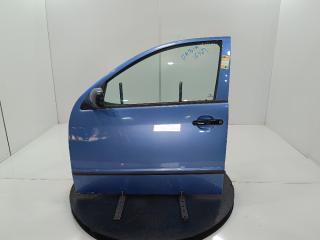 дверь передняя левая Skoda Fabia 2 поколение (5J) [рестайлинг] 2011, цвет, хетчбэк 5 дв.